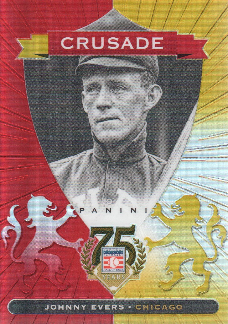 2014 Panini Hall of Fame Crusades Red #16 Johnny Evers