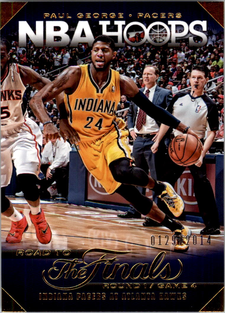 2014-15 Hoops Road to the Finals #11 Paul George R1