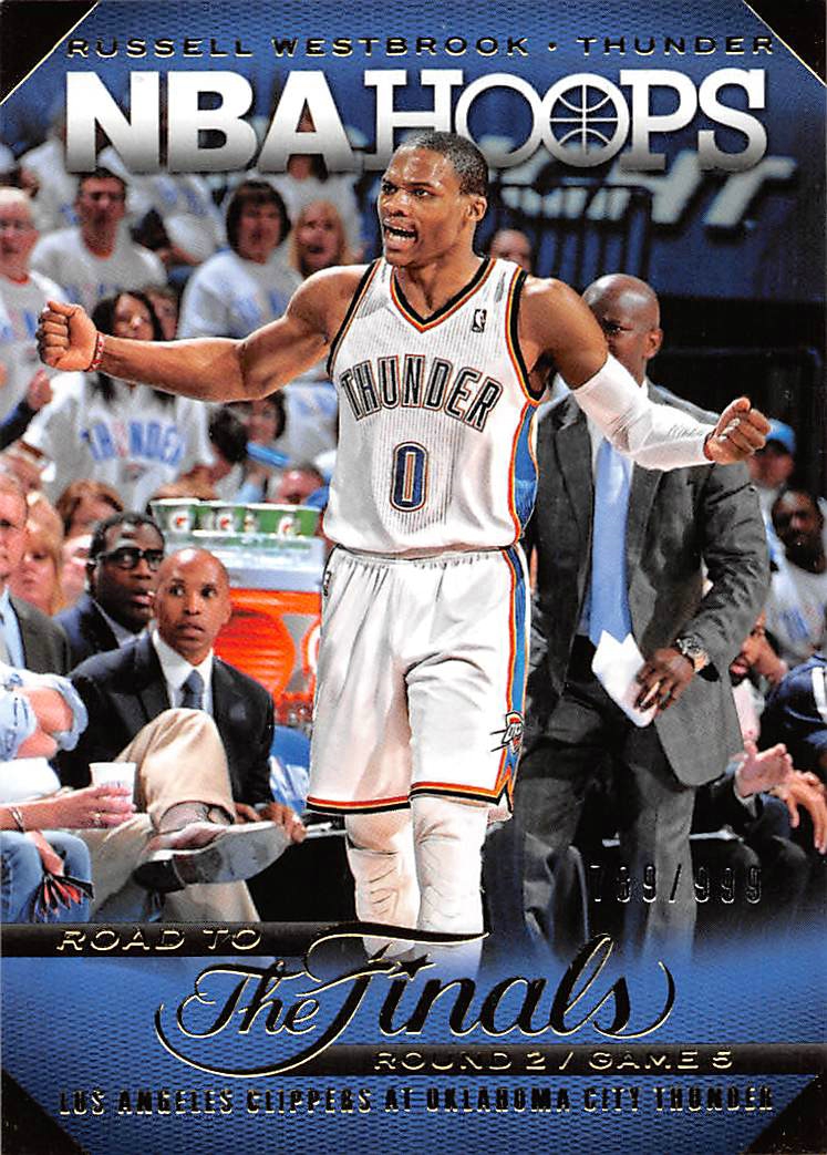 2014-15 Hoops Road to the Finals #71 Russell Westbrook R2