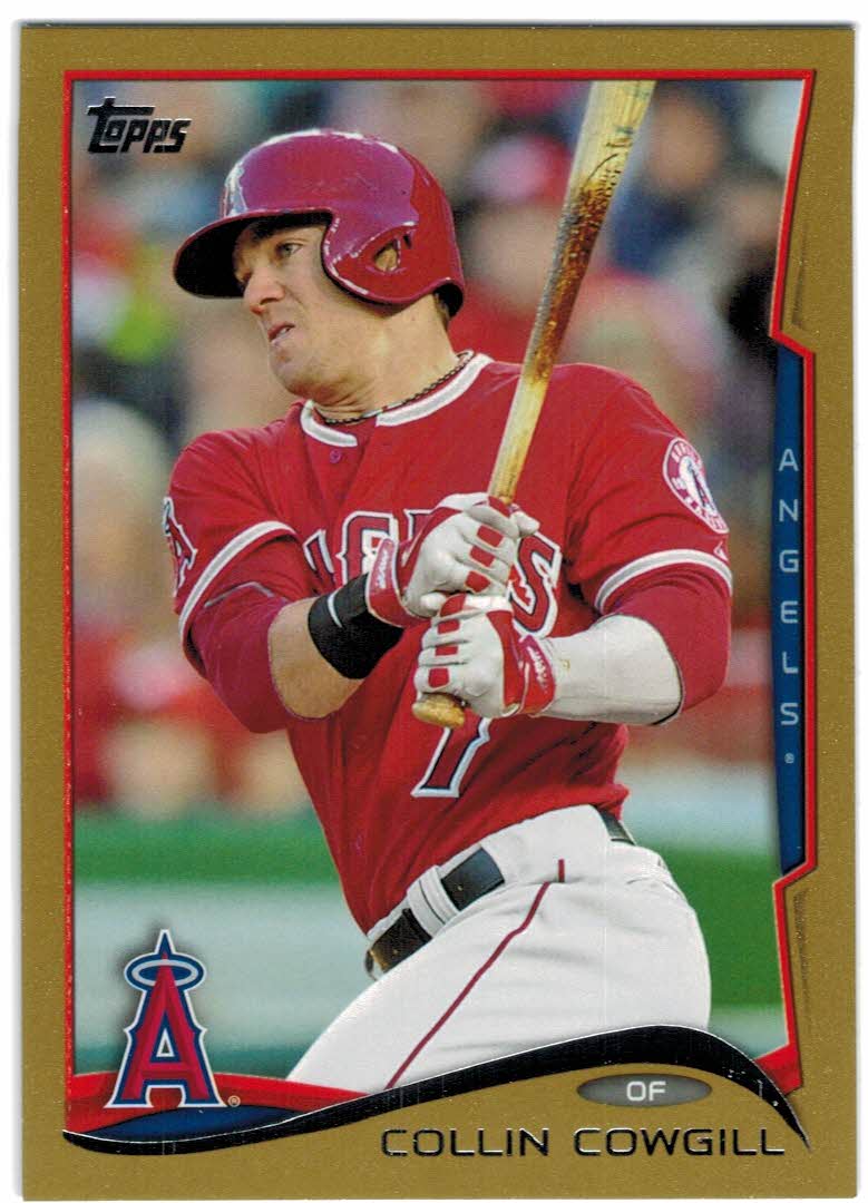 2014 Topps Update Gold #US106 Collin Cowgill