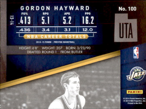 A6776- 2014-15 Prestige Plus Bk Assorted Inserts2 -You Pick- 15+ FREE US SHIP - Picture 140 of 443
