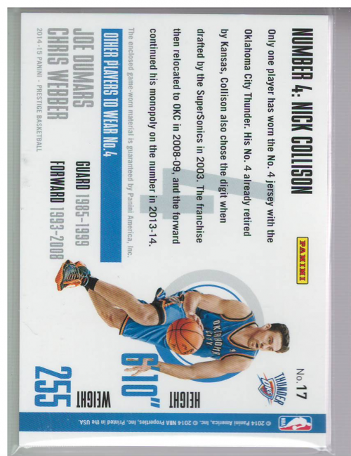 A6776- 2014-15 Prestige Plus Bk Assorted Inserts2 -You Pick- 15+ FREE US SHIP - Picture 222 of 443