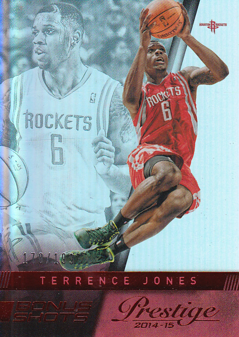 2014-15 Prestige Premium Bonus Shots Red #131 Terrence Jones