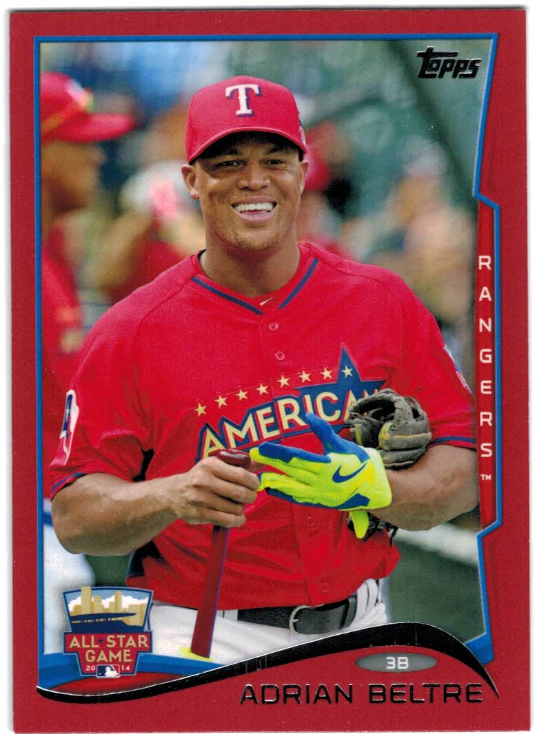 2022 Archives Base #59 Adrian Beltre - Texas Rangers