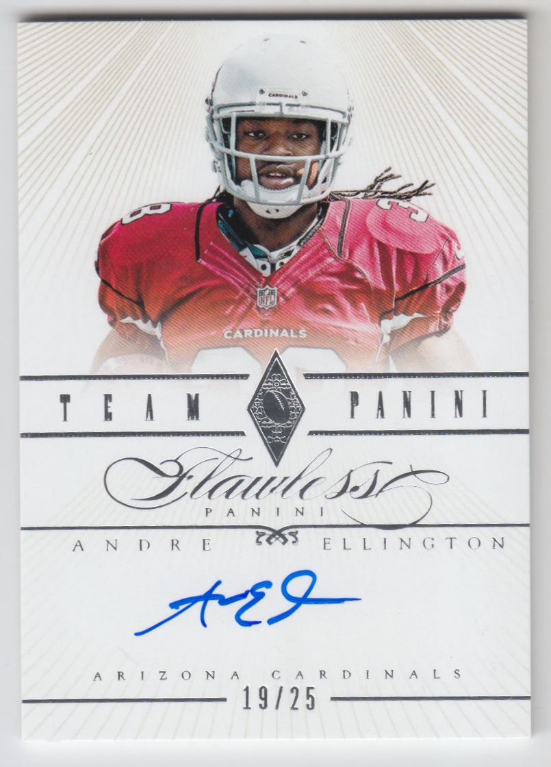 2014 Panini Flawless Team Panini Autographs #4 Andre Ellington