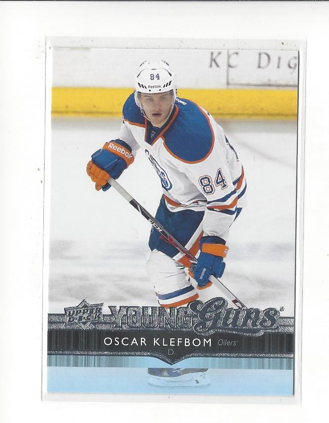2014-15 Upper Deck #224 Oscar Klefbom YG RC