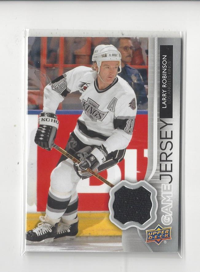 2014-15 Upper Deck Game Jerseys #GJRL Larry Robinson Kings 1C