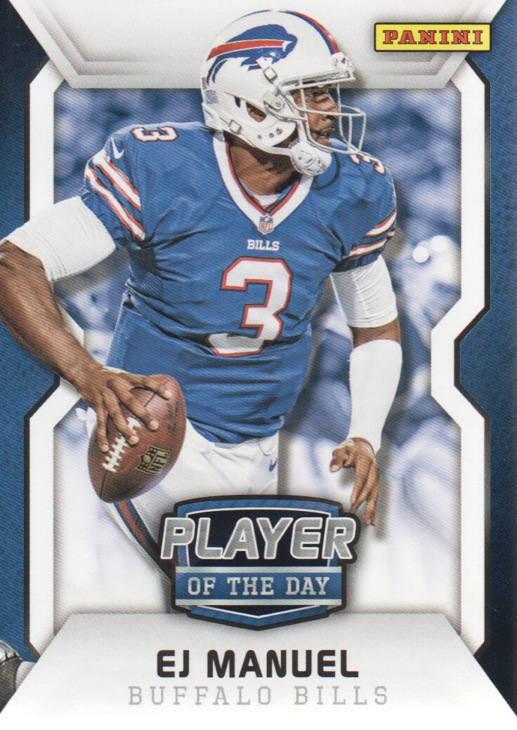 2014 Panini Player of the Day #12 EJ Manuel