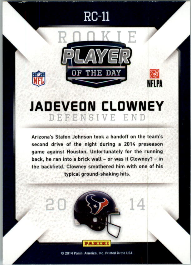 2014 Panini Player of the Day Football Card Pick