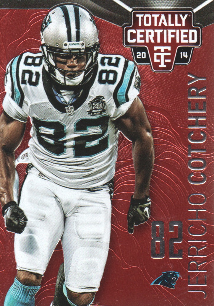 2014 Totally Certified Platinum Red #15 Jerricho Cotchery