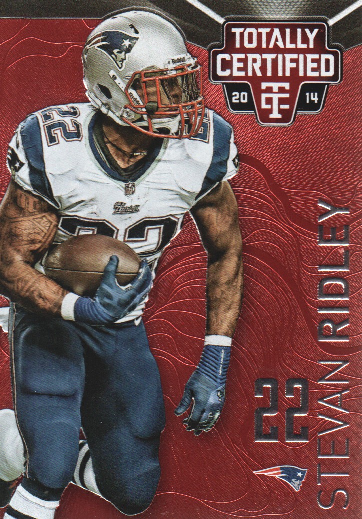 2014 Totally Certified Platinum Red #56 Stevan Ridley