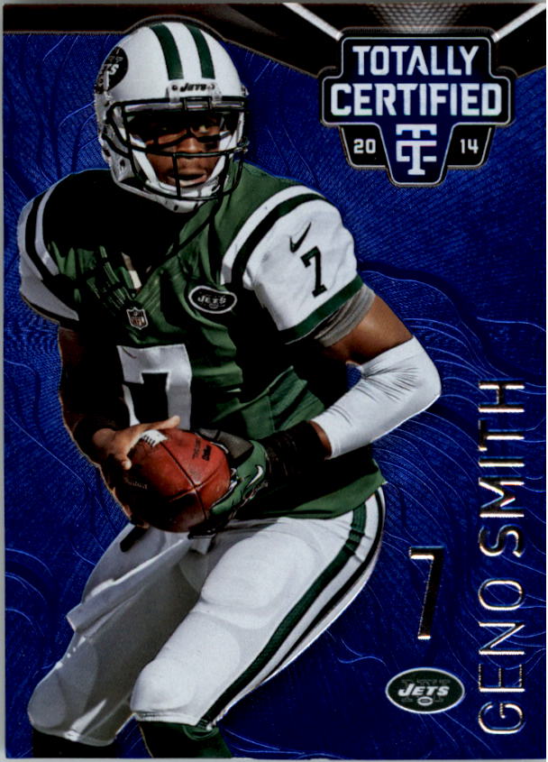 2014 Totally Certified Platinum Blue #65 Geno Smith