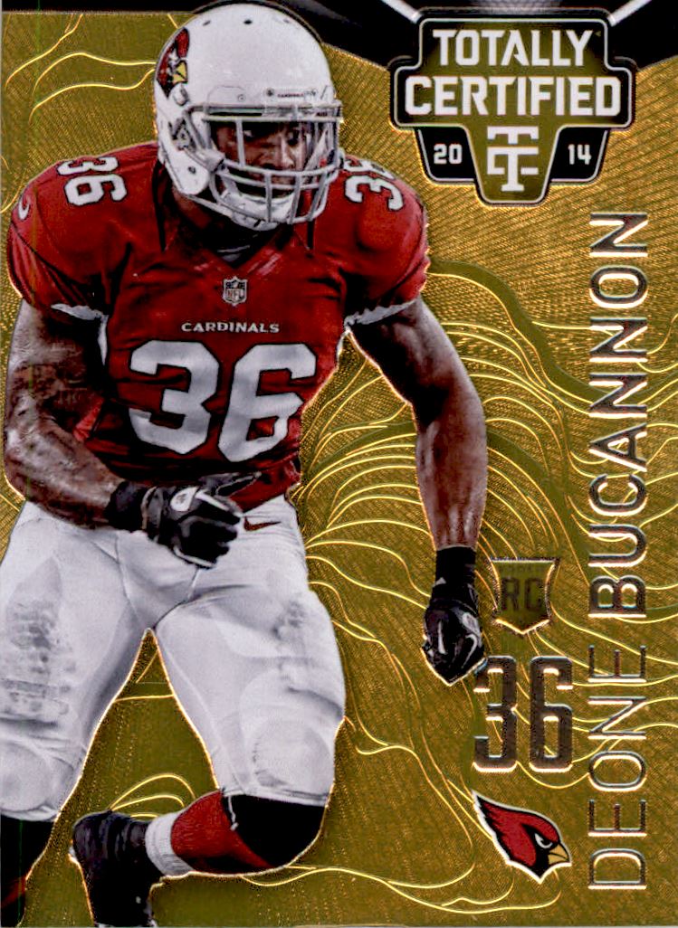 2014 Totally Certified Platinum Gold #101 Deone Bucannon