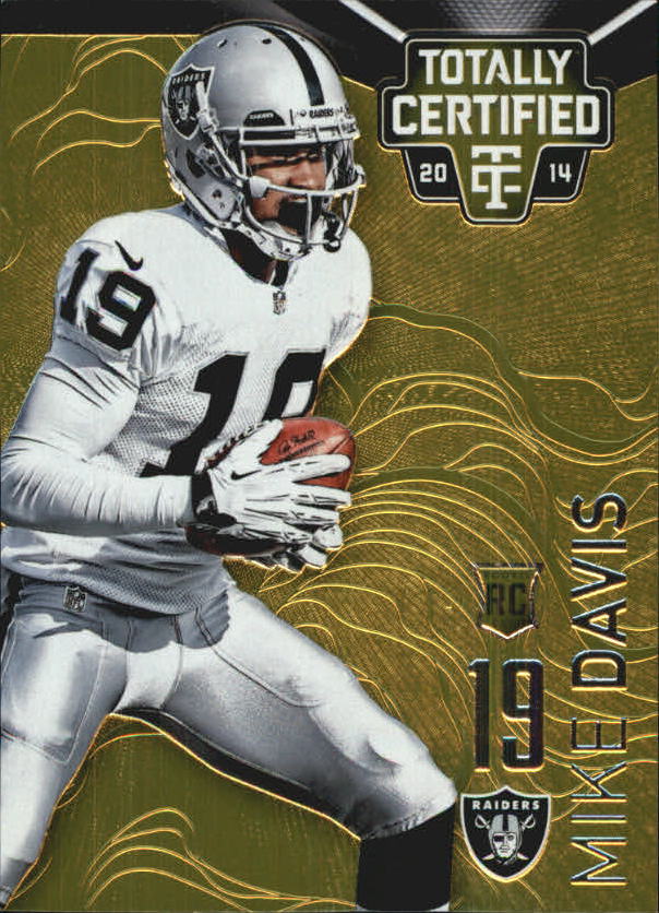 2014 Totally Certified Platinum Gold #138 Mike Davis