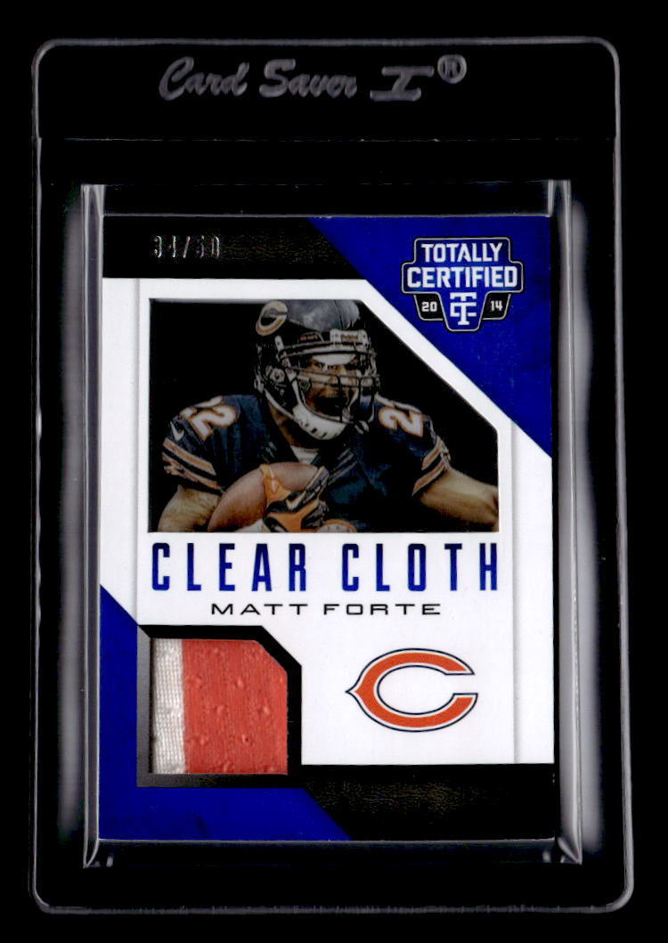 2014 Totally Certified Clear Cloth Prime Blue #CCMF Matt Forte/50