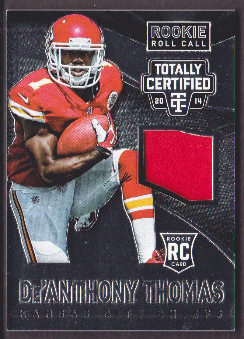 2014 Totally Certified Rookie Roll Call Jerseys #RCCDT De'Anthony Thomas
