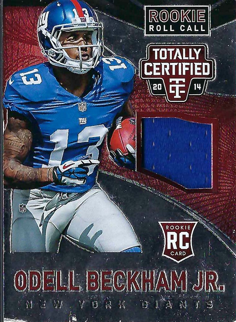 Odell Beckham Jr 2014 Absolute Rookie Jersey Collection Rc