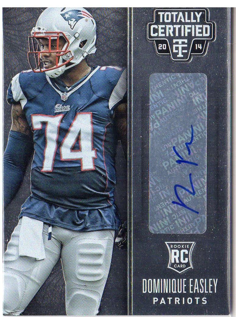 2014 Totally Certified Rookie Signatures #133 Dominique Easley