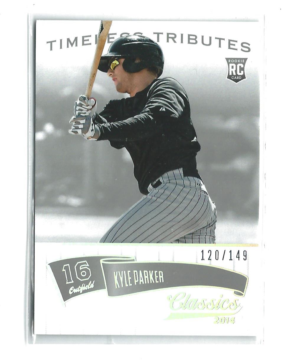 2014 Classics Timeless Tributes Silver #199 Kyle Parker