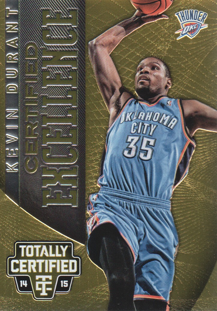 2014-15 Totally Certified Excellence #2 Kevin Durant