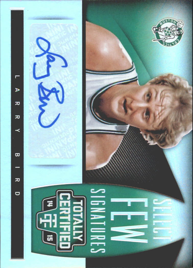 2014-15 Totally Certified Select Few Signatures Mirror #SFLB Larry Bird