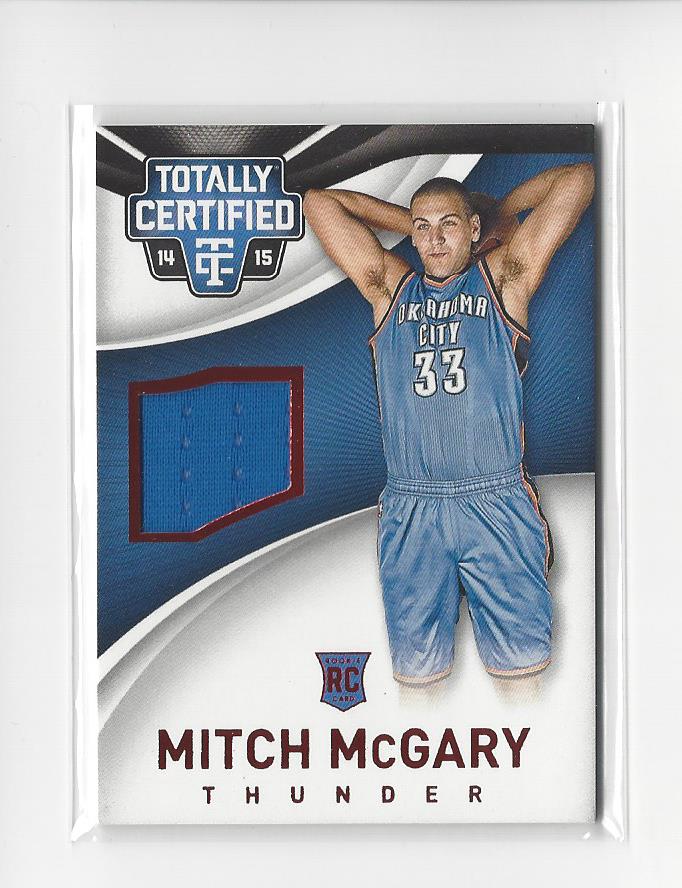 2014-15 Totally Certified Jerseys Red #95 Mitch McGary/249