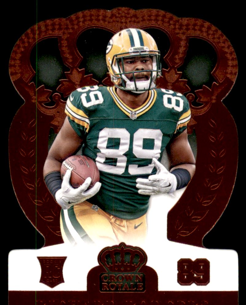 2014 Crown Royale Retail Rookies Jersey Number #176 Richard Rodgers/89