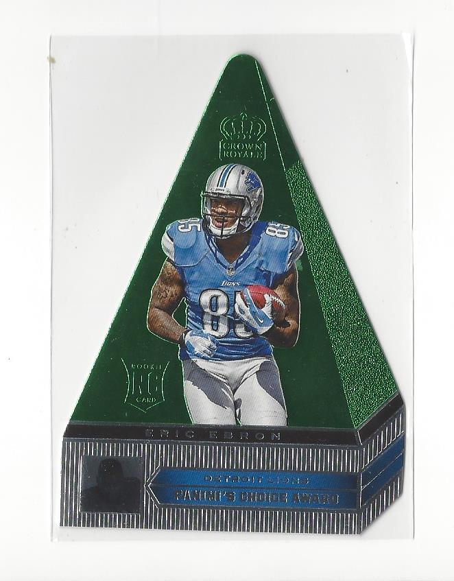 2014 Crown Royale Panini's Choice Green #PC23 Eric Ebron