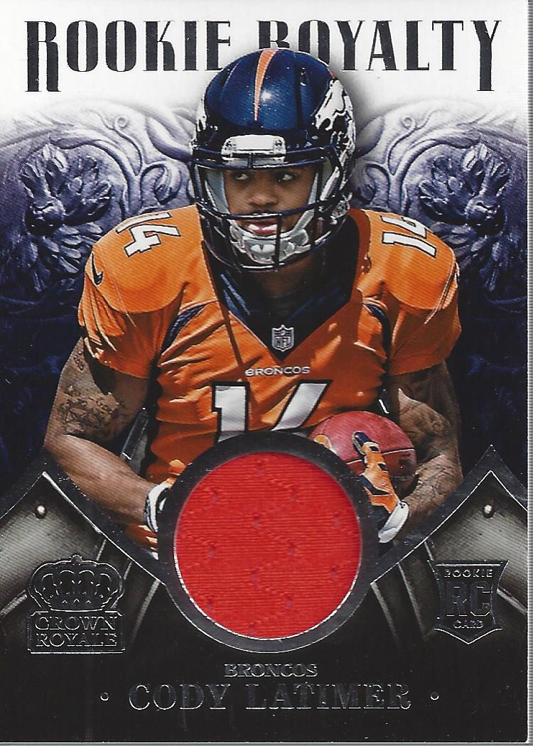 2014 Crown Royale Rookie Royalty Materials #RR10 Cody Latimer/499