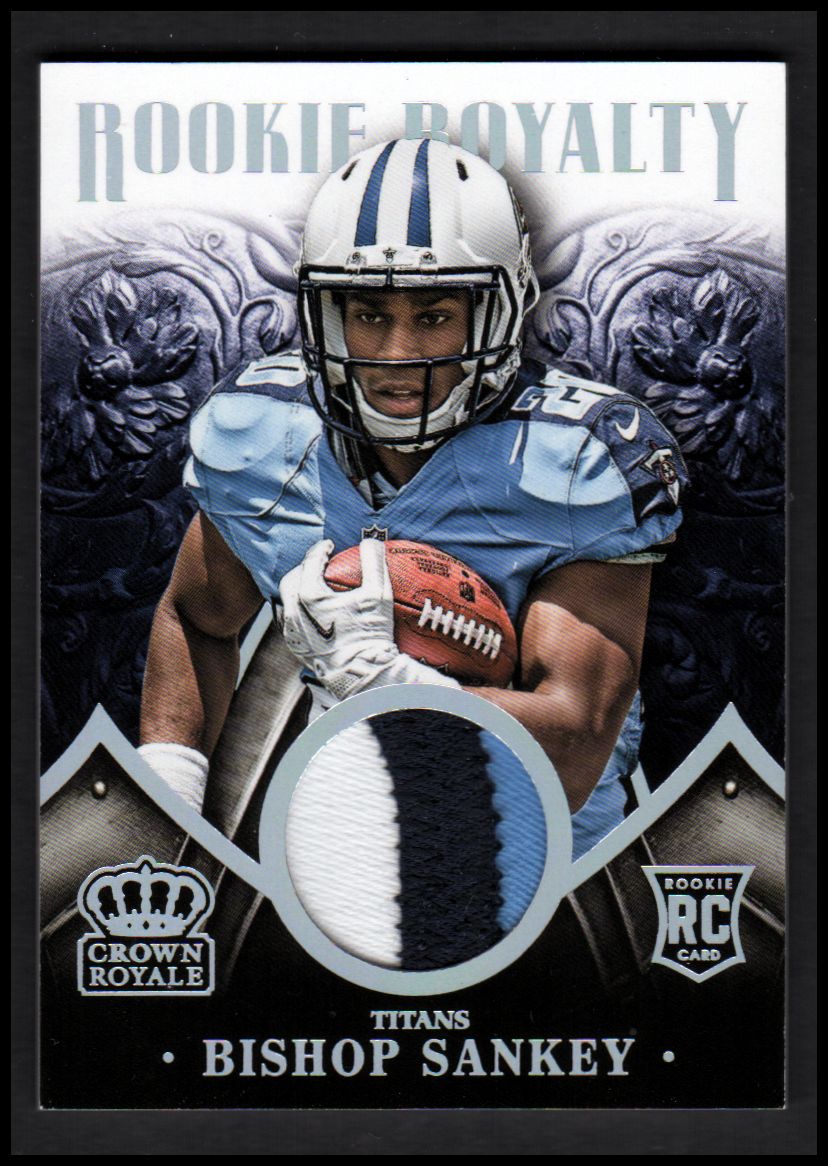 2014 Crown Royale Rookie Royalty Materials Prime #RR34 Bishop Sankey/49 ...