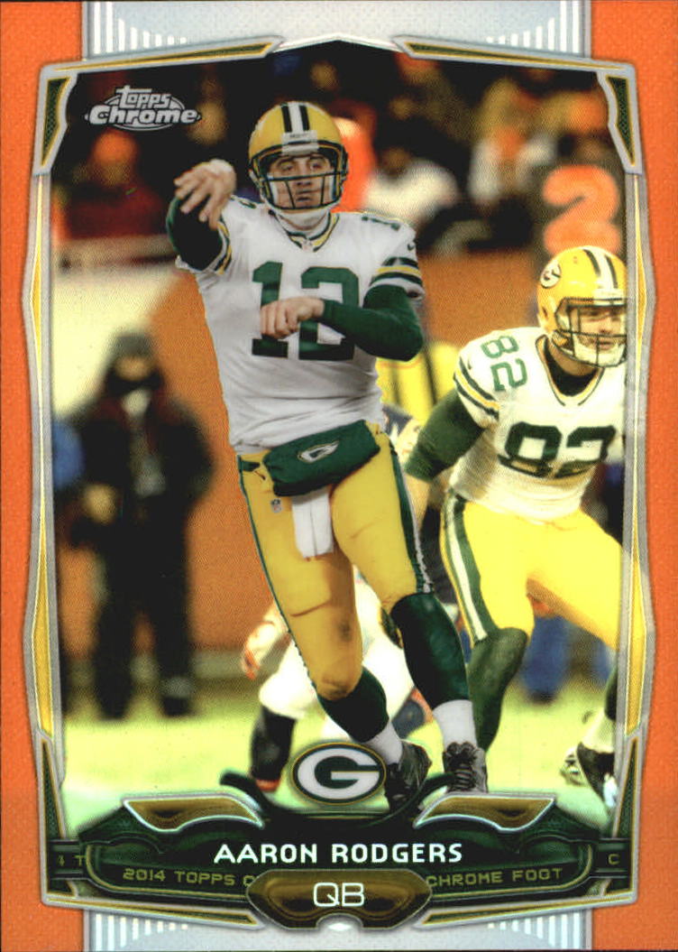 Aaron Rodgers 2014 Topps Chrome Camo Refractor #83 Price Guide