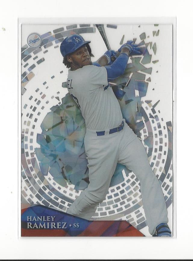 2014 Topps High Tek Spiral Bricks Ice Diffractor 75 #HTHR Hanley Ramirez