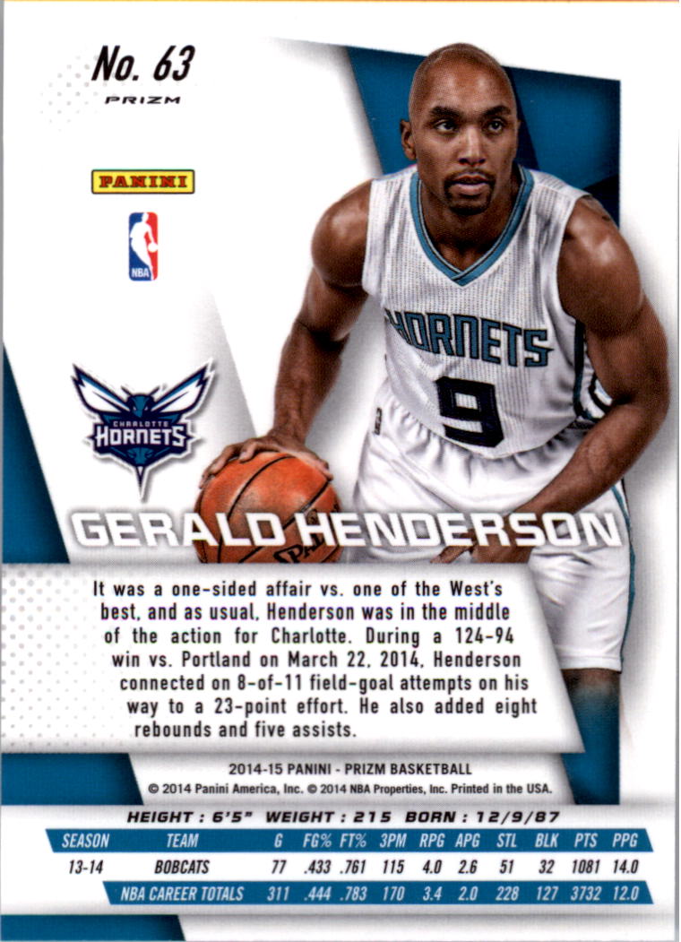 2014-15 Panini Prizm Prizms (argento) SCEGLI TU - Foto 48 di 152