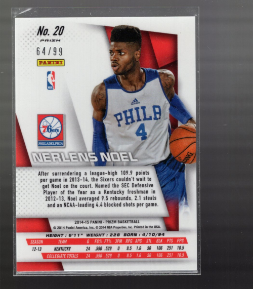 B3056- 2014-15 Panini Prizm Bk #s 1-300 +Inserts -You Pick- 15+ FREE US SHIP - Picture 430 of 457