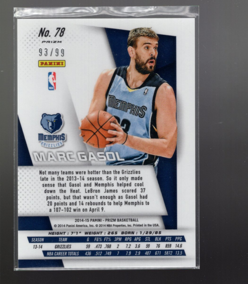B3056- 2014-15 Panini Prizm Bk #s 1-300 +Inserts -You Pick- 15+ FREE US SHIP - Picture 432 of 457