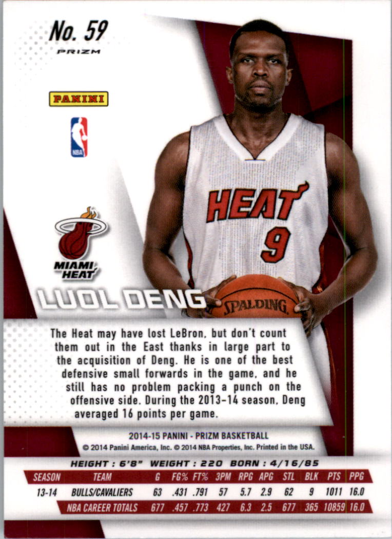 Panini Prizm Prizms 2014-15 verde TÚ ELIGES - Imagen 43 de 166