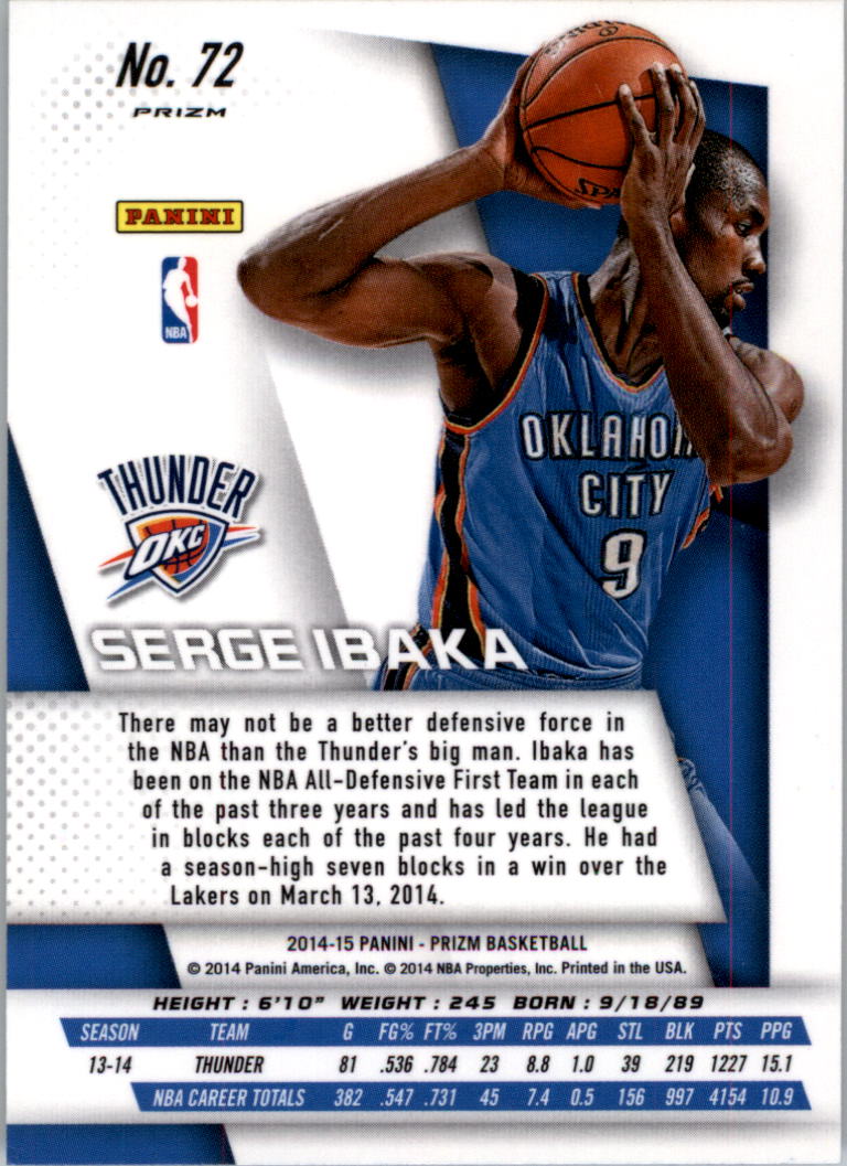 Panini Prizm Prizms 2014-15 verde TÚ ELIGES - Imagen 53 de 166