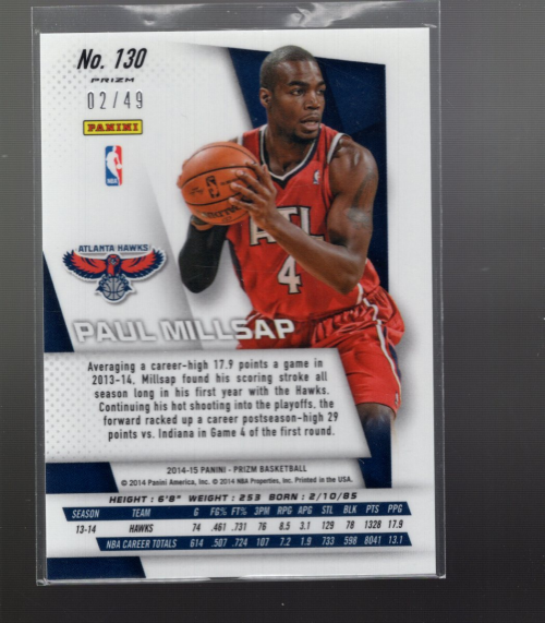 B3056- 2014-15 Panini Prizm Bk #s 1-300 +Inserts -You Pick- 15+ FREE US SHIP - Picture 446 of 457
