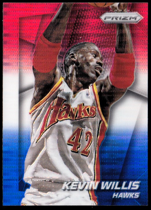 2014-15 Panini Prizm Prizms Red White and Blue Pulsar #212 Kevin Willis