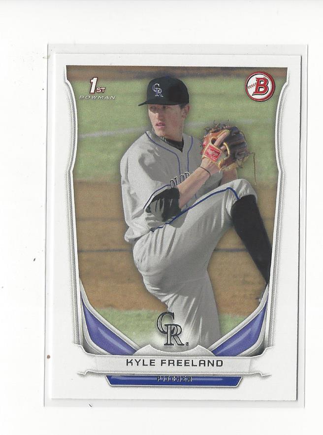 2014 Bowman Draft #DP5 Kyle Freeland