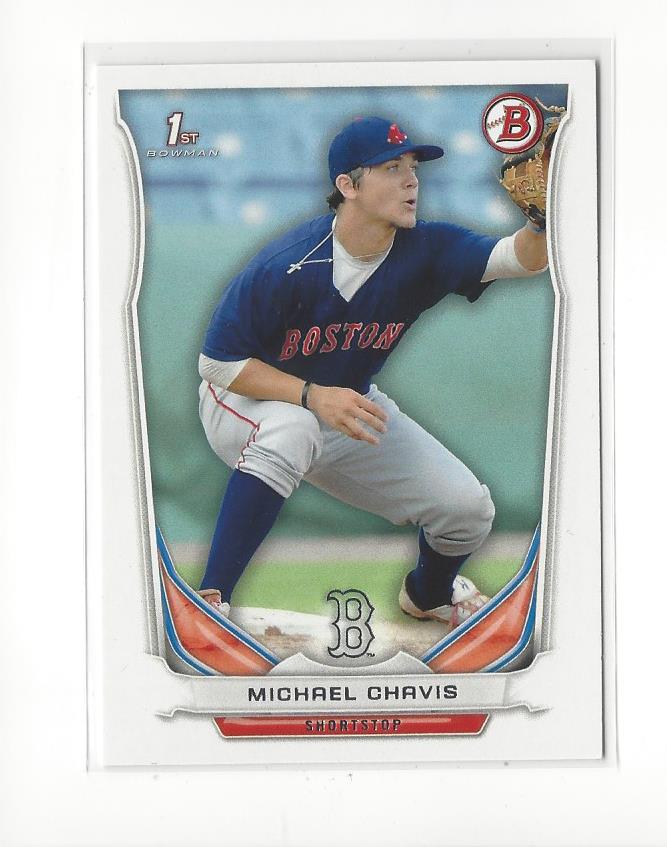 2014 Bowman Draft #DP22 Michael Chavis