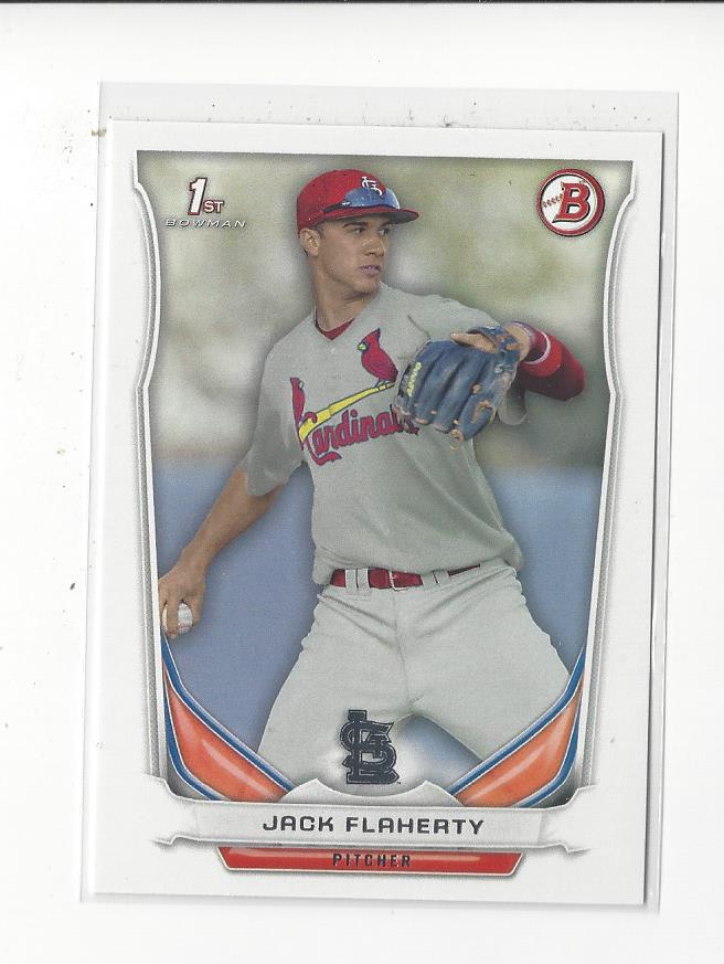 2014 Bowman Draft #DP30 Jack Flaherty