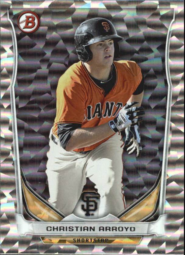 2014 Bowman Draft Top Prospects Silver Ice #TP81 Christian Arroyo