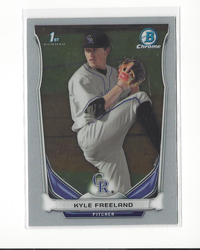 2014 Bowman Chrome Draft #CDP5 Kyle Freeland