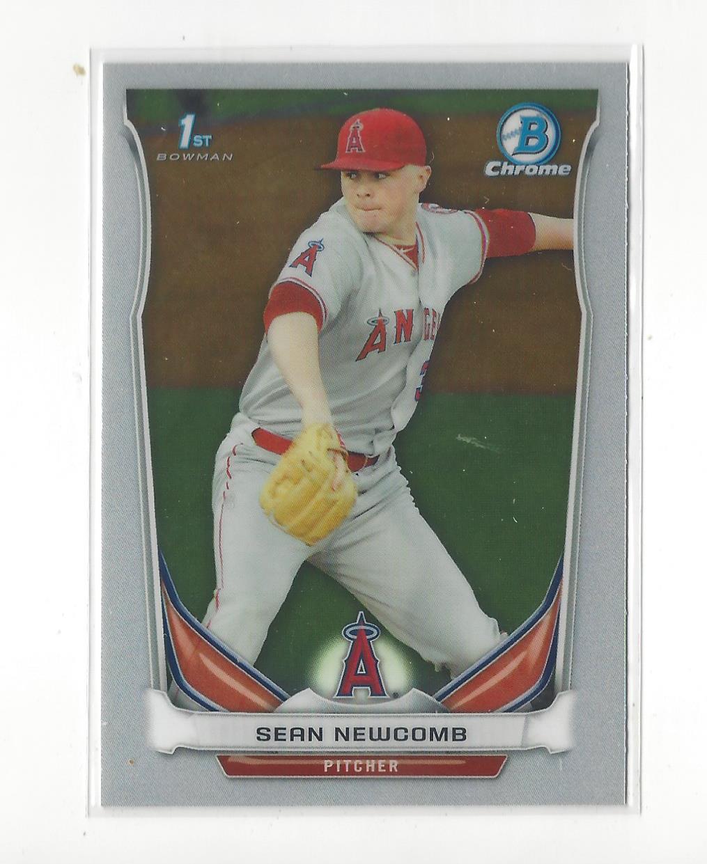 2014 Bowman Chrome Draft #CDP12 Sean Newcomb