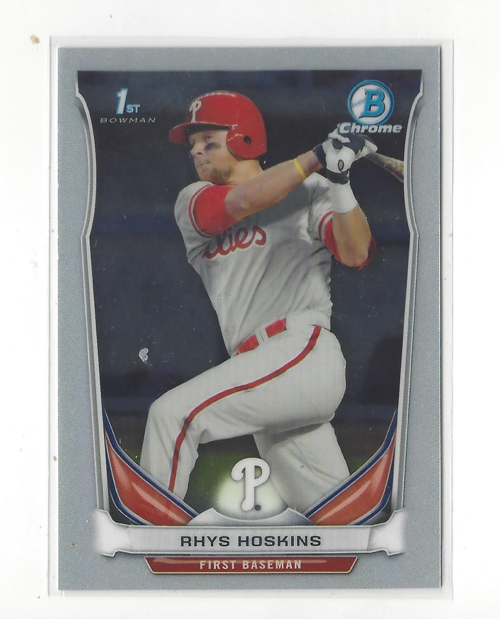 2014 Bowman Chrome Draft #CDP122 Rhys Hoskins