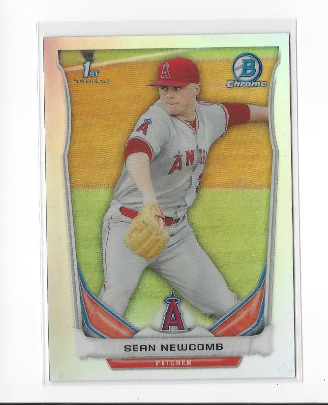 2014 Bowman Chrome Draft Refractors #CDP12 Sean Newcomb