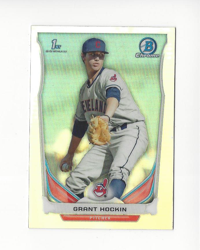 2014 Bowman Chrome Draft Refractors #CDP58 Grant Hockin