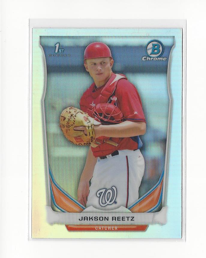 2014 Bowman Chrome Draft Refractors #CDP65 Jakson Reetz