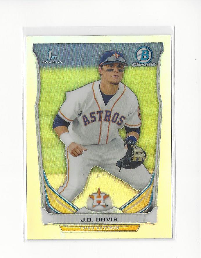 2014 Bowman Chrome Draft Refractors #CDP81 J.D. Davis